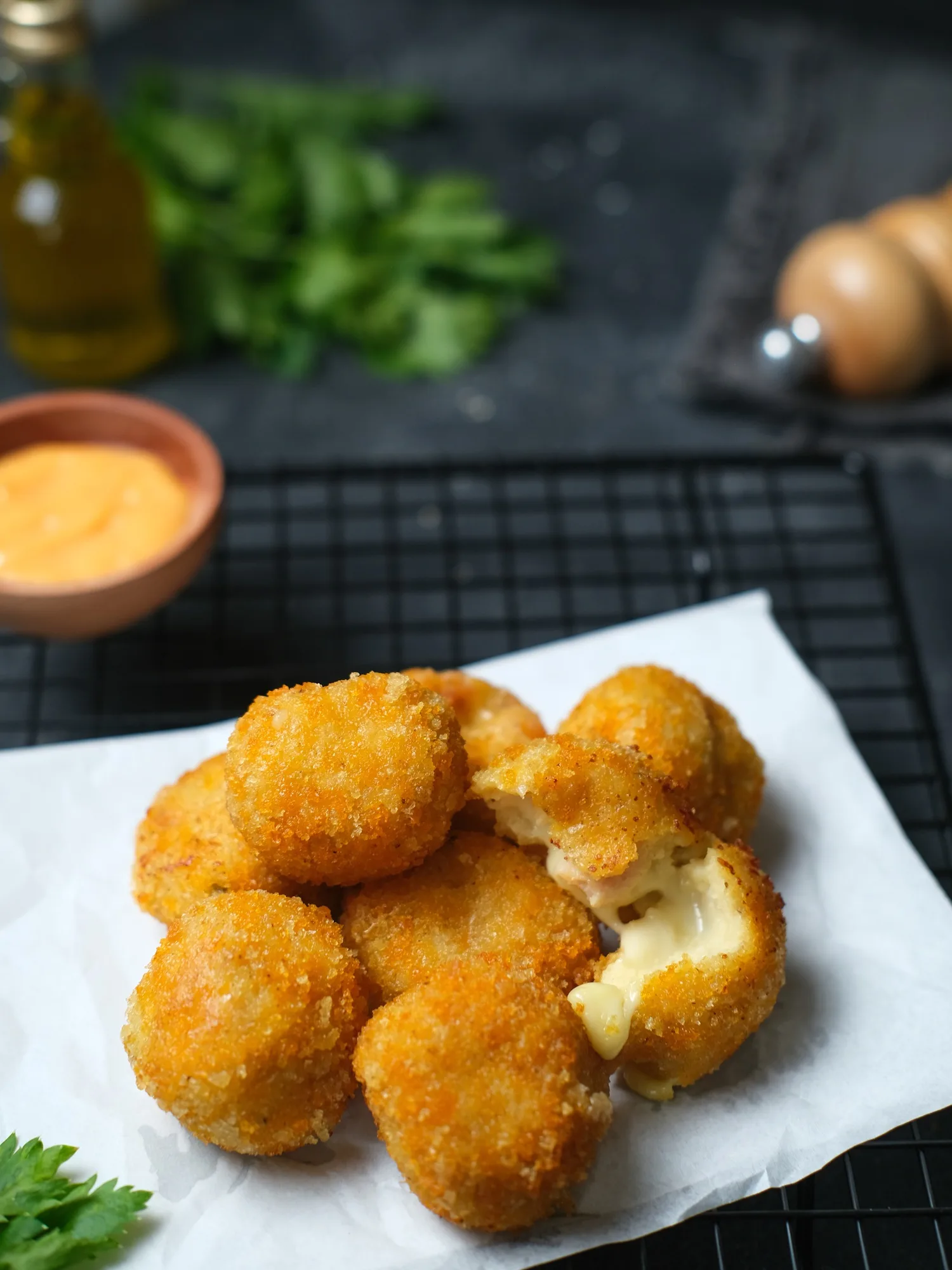 Bitterballen, typical Dutch snacks